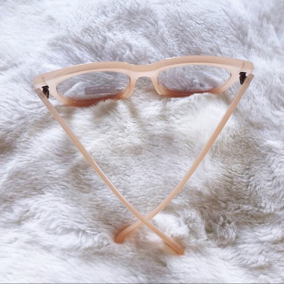 Juliette Clear Pink Computer Blue Light Glasses - Picture 8 of 9